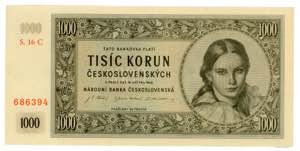 Czechoslovakia 1000 ... 
