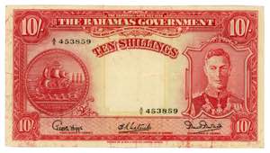 Bahamas 10 Shillings ... 