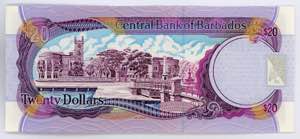 Barbados 20 Dollars 1996 (ND)