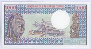 Congo 1000 Francs 1982