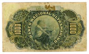 Angola 1000 Reis 1909