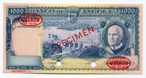 Angola 1000 Escudos 1962 ... 