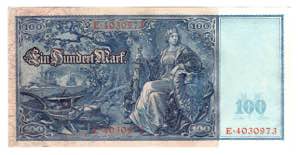 Germany - Empire 100 Mark 1910