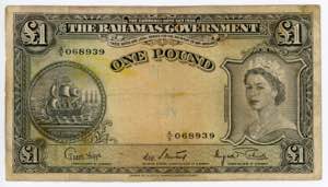 Bahamas 1 Pound 1953 (ND)