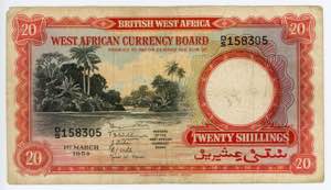British West Africa 20 ... 
