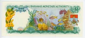 Bahamas 1 Dollar 1968