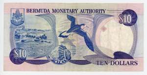 Bermuda 10 Dollars 1993
