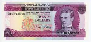 Barbados 20 Dollars 1993 ... 