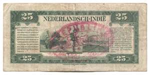 Netherlands Indies 25 Gulden 1943