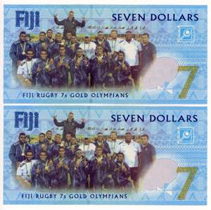 Fiji 2 x 7 Dollars 2017 (2016) With ... 