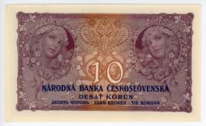 Czechoslovakia 10 Korona 1919