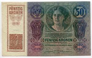 Austria 50 Kronen 1914