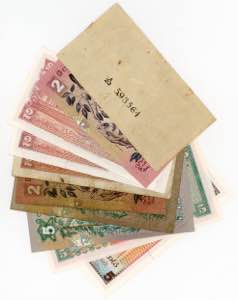 Sri Lanka Lot of 6 Banknotes 1977 ... 