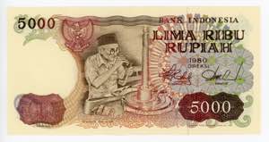 Indonesia 5000 Rupiah ... 