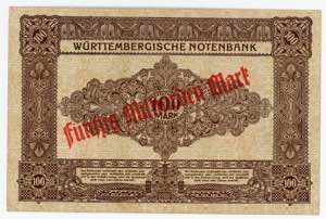 Germany - Empire 50 Milliard Mark/100 Mark ... 