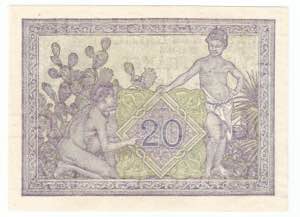 Algeria 20 Francs 1944