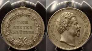German States Bavaria Silver Medal The Best ... 