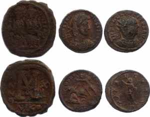Roman Republic Lot of 3 Coins
