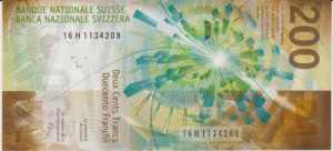 Switzerland 200 Francs 2016 - 2018 (ND)