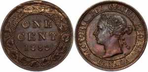 Canada 1 Cent 1888