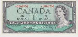Canada 1 Dollar 1954 