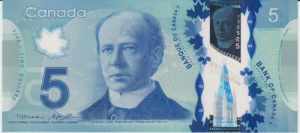 Canada 5 Dollars 2013 