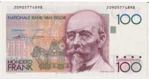 Belgium 100 Francs 1976 ... 