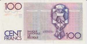 Belgium 100 Francs 1976 - 1981 (ND)