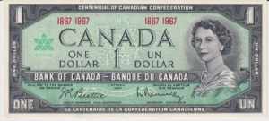 Canada 1 Dollar 1967 