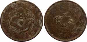 China 20 Cash 1903