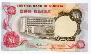 Nigeria 1 Naira 1973 -78 ... 