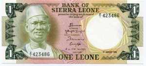 Sierra Leone 1 Leone ... 