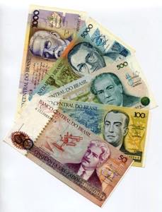 Brazil Set of 10 Notes 1986 -93