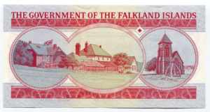 Falkland Islands 5 Pounds 2005 