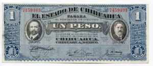 Mexico 1 Peso 1914 El ... 