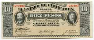 Mexico 10 Pesos 1914 El ... 
