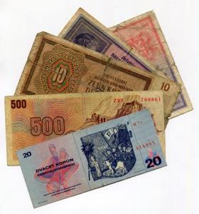 Bohemia & Moravia Set of 5 Notes: ... 