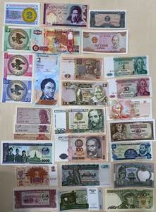 World Lot of 50 Notes  