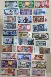 World Lot of 30 Notes