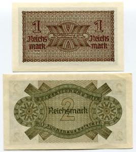 Germany - Third Reich Set of 2 Notes 1940 - ... 