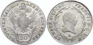 Austria 20 Kreuzer 1806 ... 