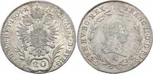 Austria 20 Kreuzer 1804 ... 