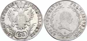 Austria 20 Kreuzer 1815 ... 