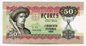 Azores 50 Escudos 2015 ... 
