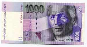 Slovakia 1000 Korun 1993 ... 