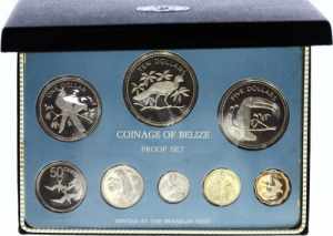 Belize Set of 8 Coins ... 