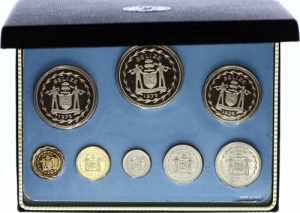 Belize Set of 8 Coins 1975 