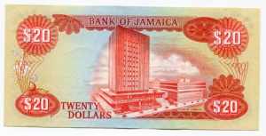 Jamaica 20 Dollars 1983 