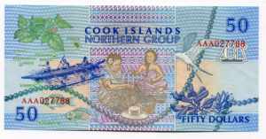 Cook Islands 50 Dollars ... 