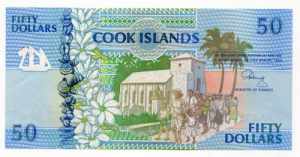 Cook Islands 50 Dollars 1992 
